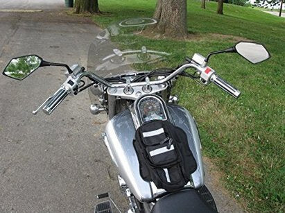 XYZCTEM Espejos laterales, traseros para motocicleta, Pernos