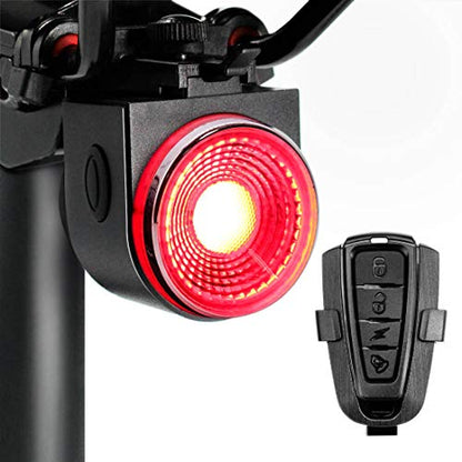 Luz trasera para bicicleta inteligente: luz trasera de freno