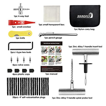 Kit de reparación de neumáticos de alta resistencia, kit de