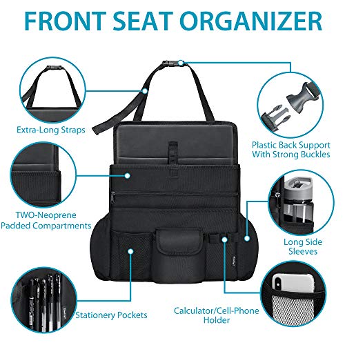 Elantrip Organizador de asiento delantero de automóvil, alma