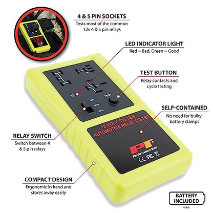 Performance Tool 3009 Probador de relé automotriz inalámbric