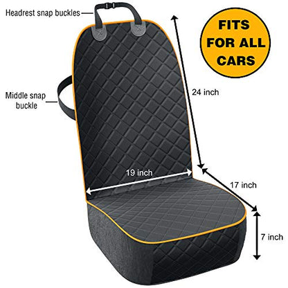 Active Pets - Funda cubre asiento delantero, para perros, pr