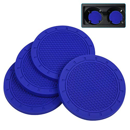 Wisdompro Posavasos para automóvil, paquete de 4 posavasos d