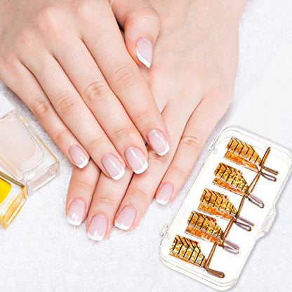 20 piezas de extensión de uñas reutilizables, protector de p