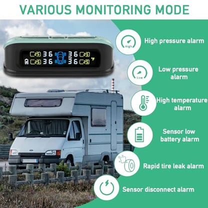 Sistema de monitoreo de presión de neumáticos RV/Trailer MS1