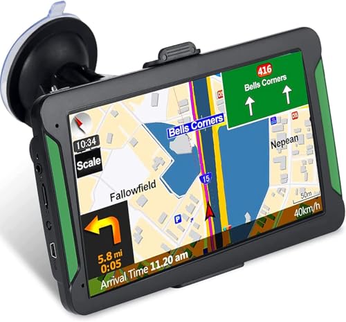 Navegación GPS para coche, camión, RV, navegador GPS con 7 p