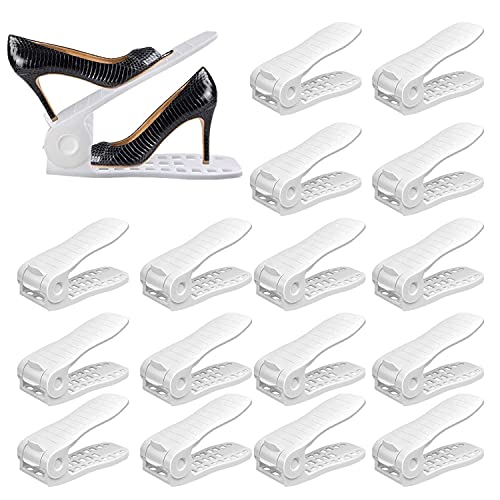 YIHATA Organizador de ranuras para zapatos, apilador de zapa