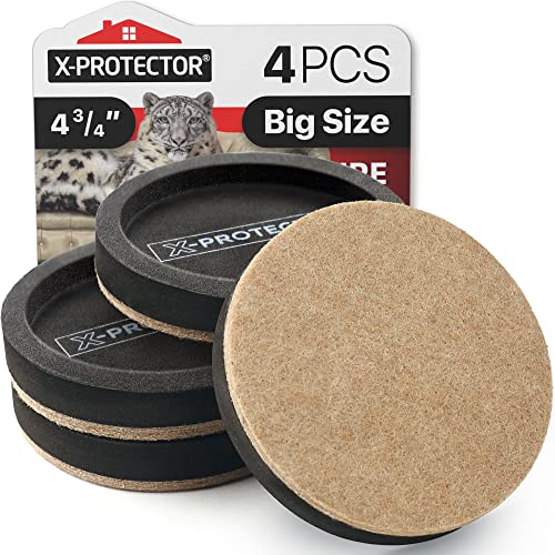 X-PROTECTOR - Deslizadores de muebles de fieltro para suelos