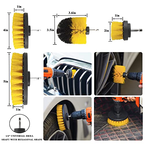 AUTODECO Kit de 23 piezas de detalles de automóvil, guante d