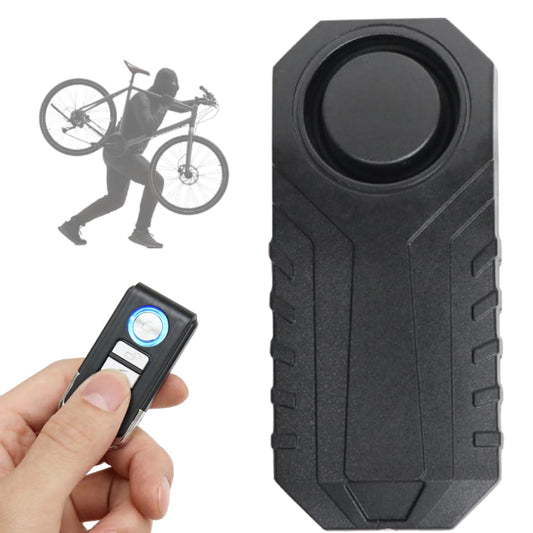 Alarma de bicicleta de 113dB con control remoto, sensor de m
