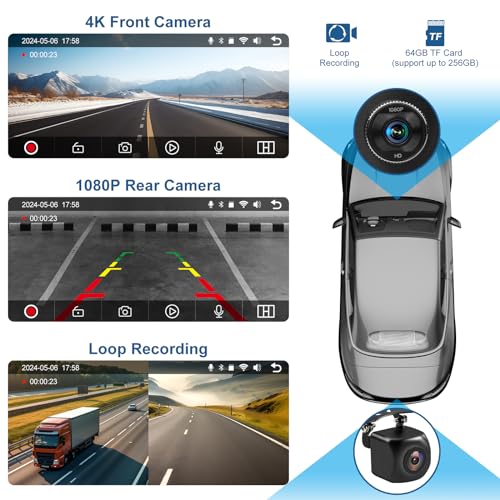Pantalla portátil Apple Carplay para automóvil, Apple Carpla