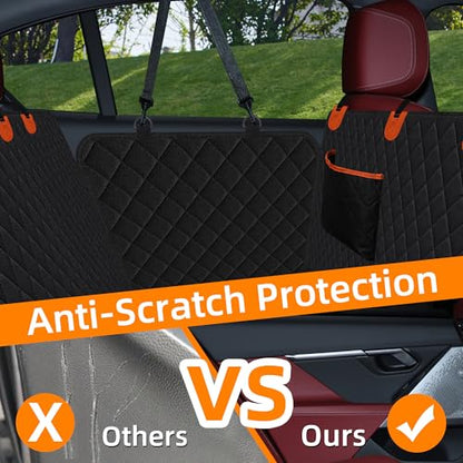 Funda de asiento de coche para perro, asiento trasero para m
