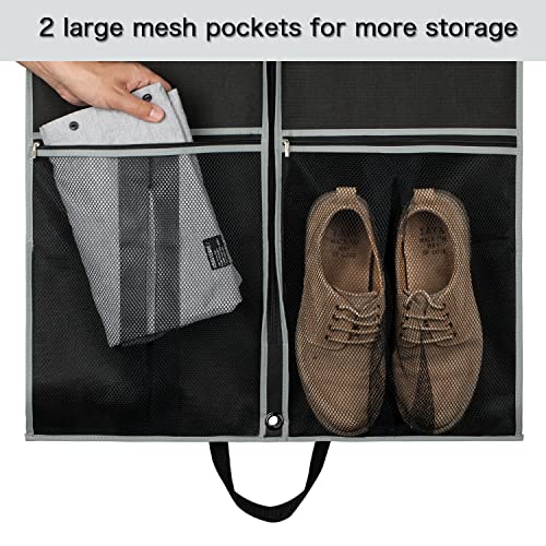 Zilink Bolsas largas para ropa para vestidos, bolsas de abri