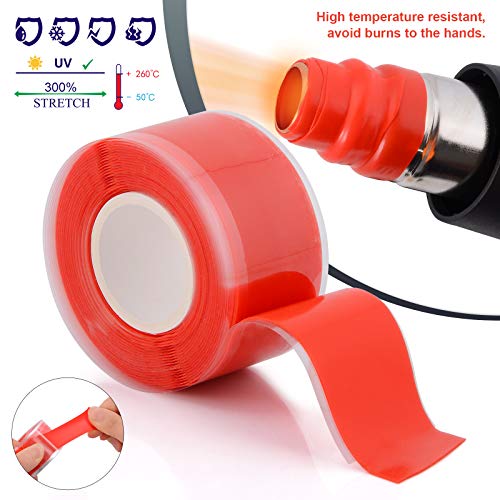 NEWISHTOOL Kit de envoltura de coche pistola de calor para a