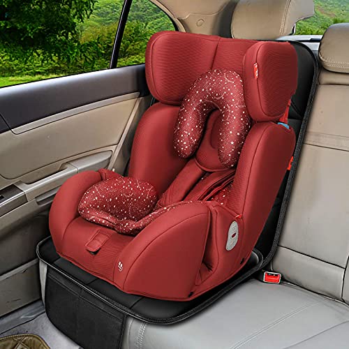 1 protector de asiento de automóvil, 1 alfombrilla acolchada