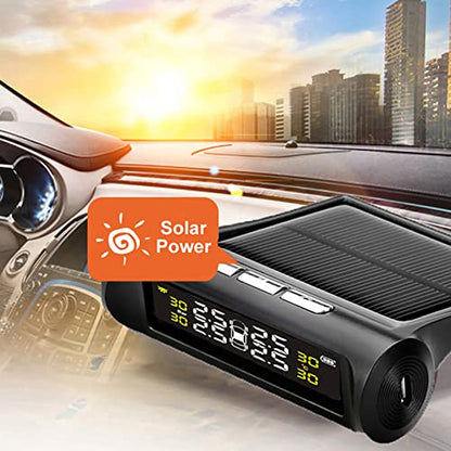 Sistema de monitoreo de presión de neumáticos: monitor TPMS