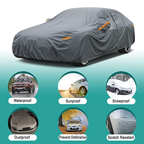Funda de automóvil de 16 capas impermeable para todo tipo de