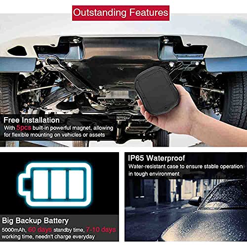 Rastreador GPS para vehículos 4G LTE GPS Tracker fuerte imán
