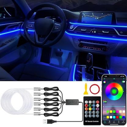 Luces LED para automóvil, luces interiores de automóvil con