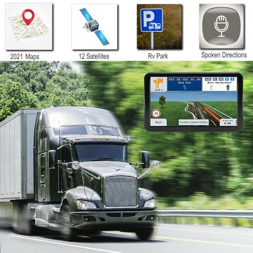 Navegador GPS para automóvil, mapa más reciente de 2025, pan
