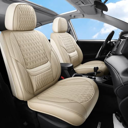 Fundas de asiento de automóvil, fundas de cuero para asiento