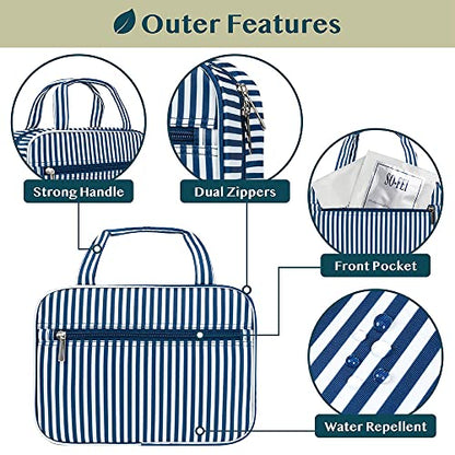 PAVILIA Neceser colgante, bolsa de viaje para mujeres y homb