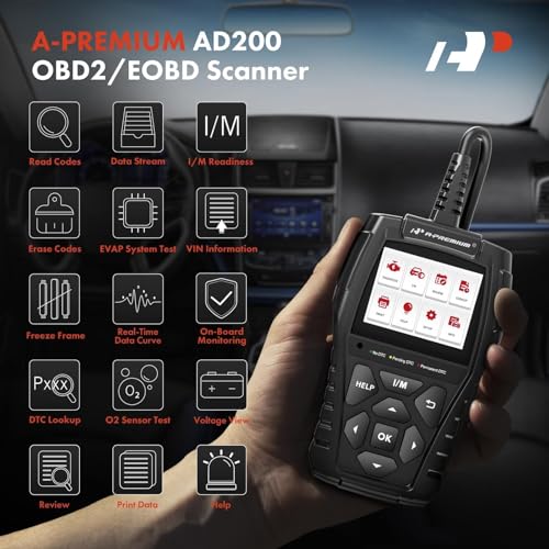 A-Premium AD200 escáner OBD2 profesional herramienta de diag