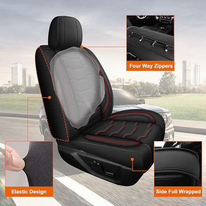 Juego completo de fundas de asiento de automóvil para Dodge