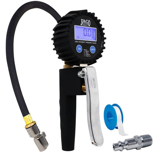 JACO FlowPro 2.0 - Inflador digital de neumáticos con manóme
