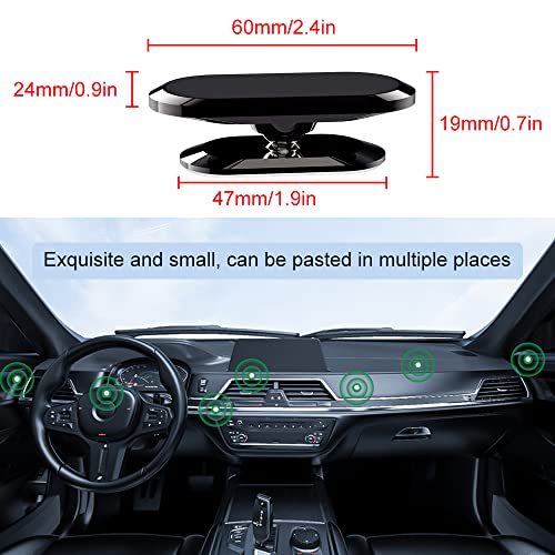 [Paquete de 3] Soporte magnético para teléfono celular, 8 im
