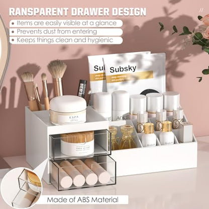 Subsky Organizador de maquillaje con cajones, fácil almacena