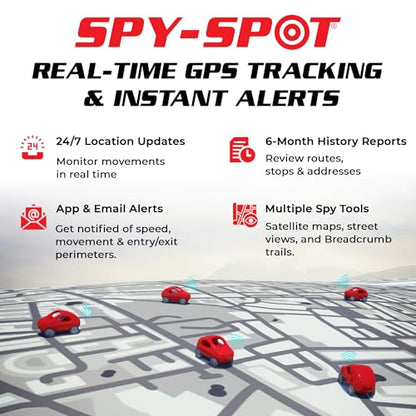 Spy Spot GPS Tracker GL 320MG con funda magnética impermeabl