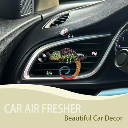 Accesorios brillantes para automóvil, ambientador de aire ca