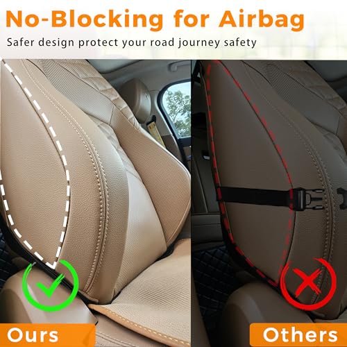 Organizador de asiento trasero de automóvil con bandeja, 9 b