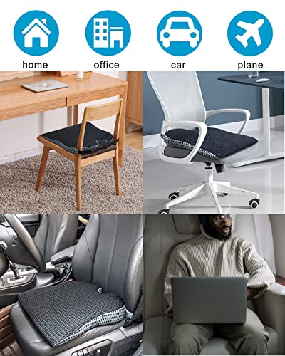 Cojín de asiento de cuña de automóvil para asiento de automó