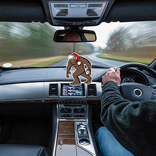 Ambientador Bigfoot de 6 piezas de Navidad Bigfoot Sasquatch