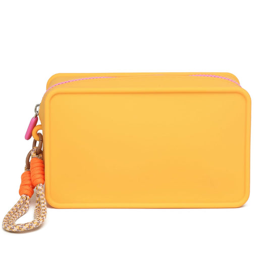 Travistar Bolsa de maquillaje de viaje de silicona para muje