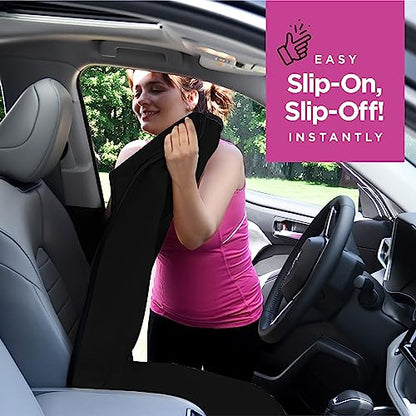 Cubierta impermeable para el asiento del auto, de toalla par