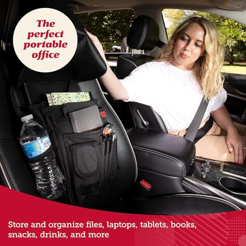 Lusso Gear - Organizador de asiento delantero de automóvil