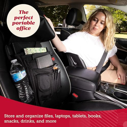 Lusso Gear - Organizador de asiento delantero de automóvil