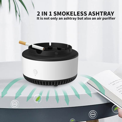 2 en 1 purificador de aire multifuncional sin humo cenicero