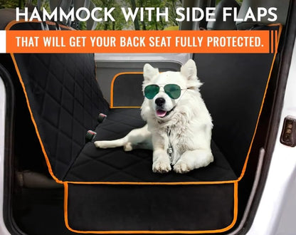Protector de asiento de coche impermeable y a prueba de arañ