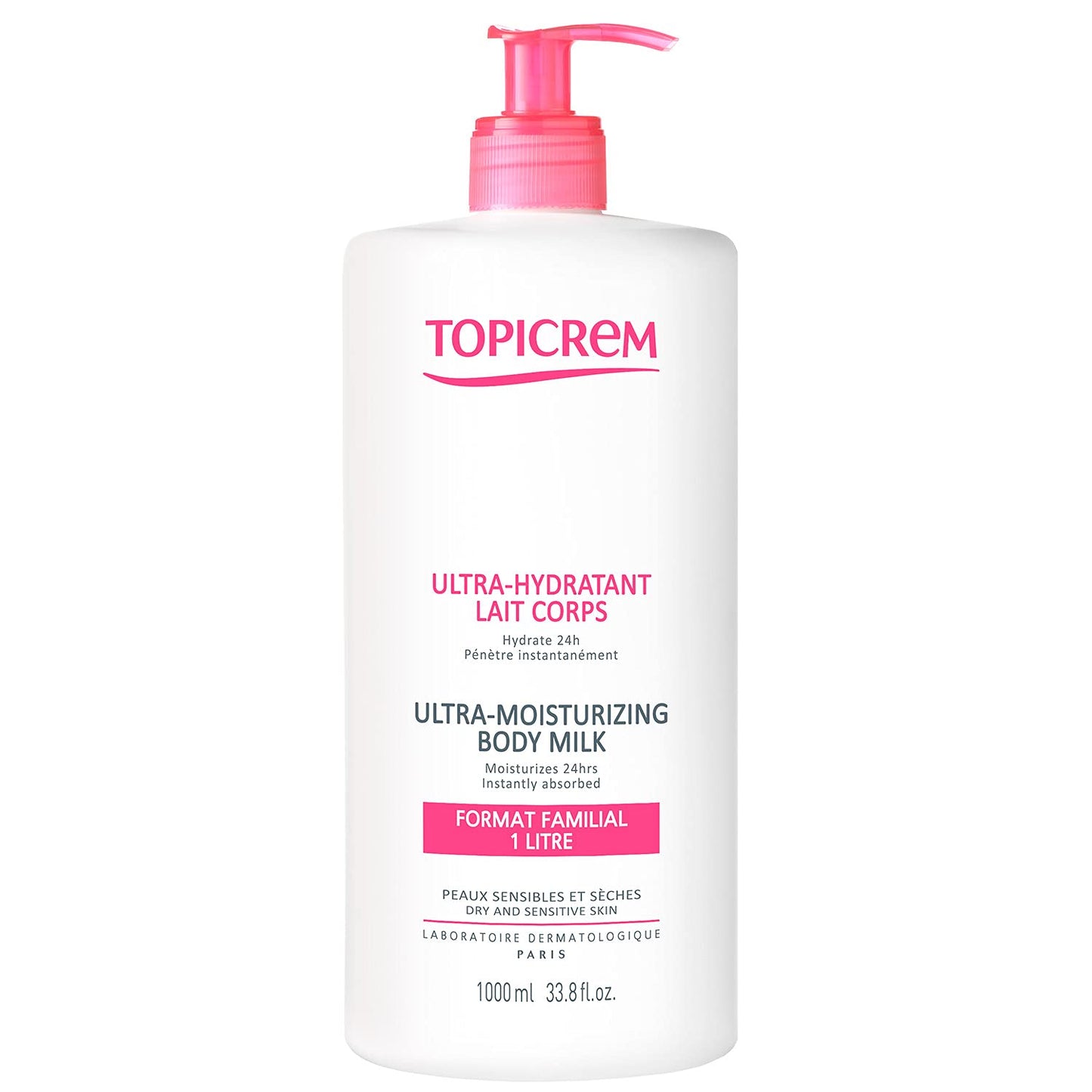 Topicrem Leche Corporal Ultra Hidratante 33.8 fl oz