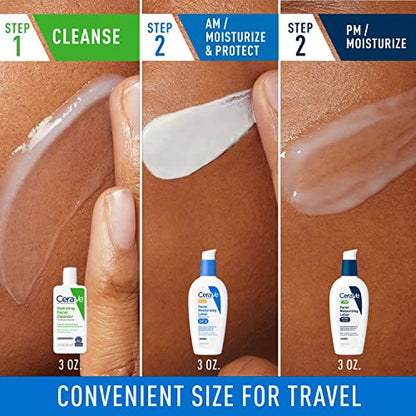 CeraVe AM - Hidratante facial con SPF, PM hidratante facial