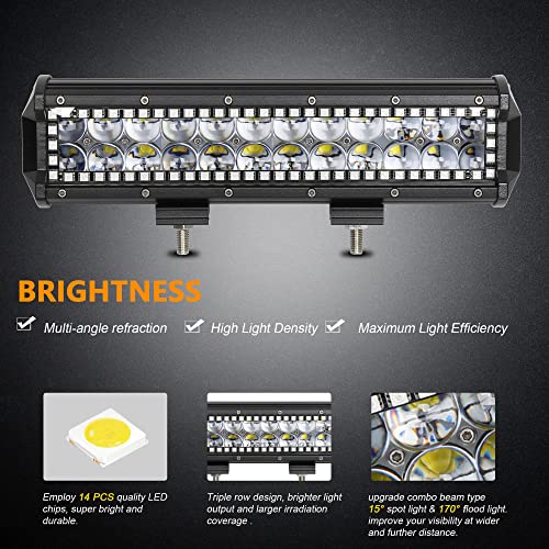 Nicoko - Barra de luz led con halo secuencial cambiante de c