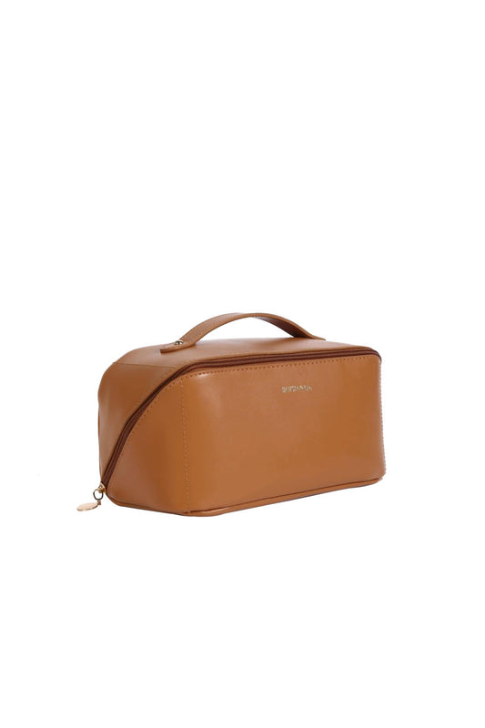 BLVSH & Co. Estuche de maquillaje de viaje: organizador de c