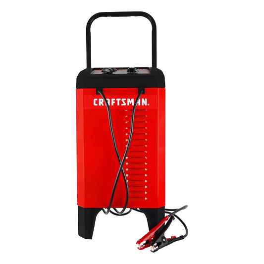 CRAFTSMAN Cargador de batería con ruedas y arrancador del mo