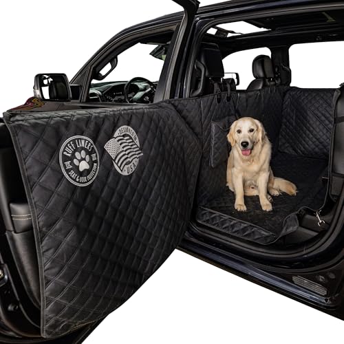 Hamaca para perro 2025 para camión con asientos plegables, c