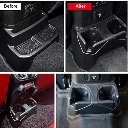 Portavasos para automóvil, Jeep JL JT, organizador de almace