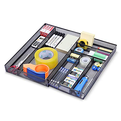 WuGeShop Organizador de escritorio de oficina expandible, 7